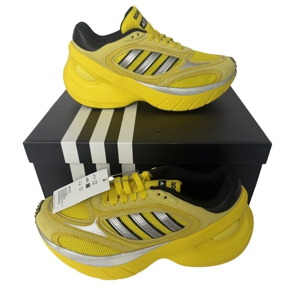 Adidas Unisex's Adizero Goukana Light Yellow Running‎ Shoes Size 8.5 New